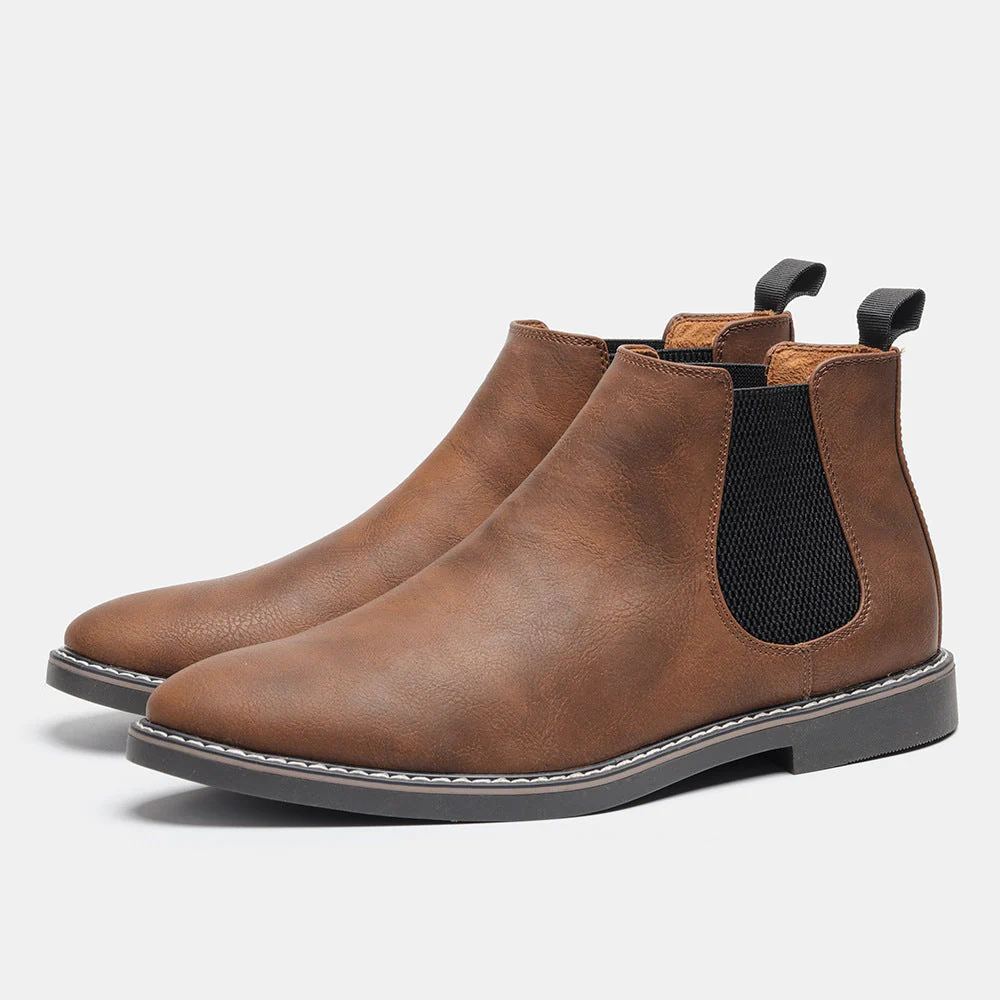 Julian - Bottes Chelsea pour hommes, élégantes et décontractées – Image 4