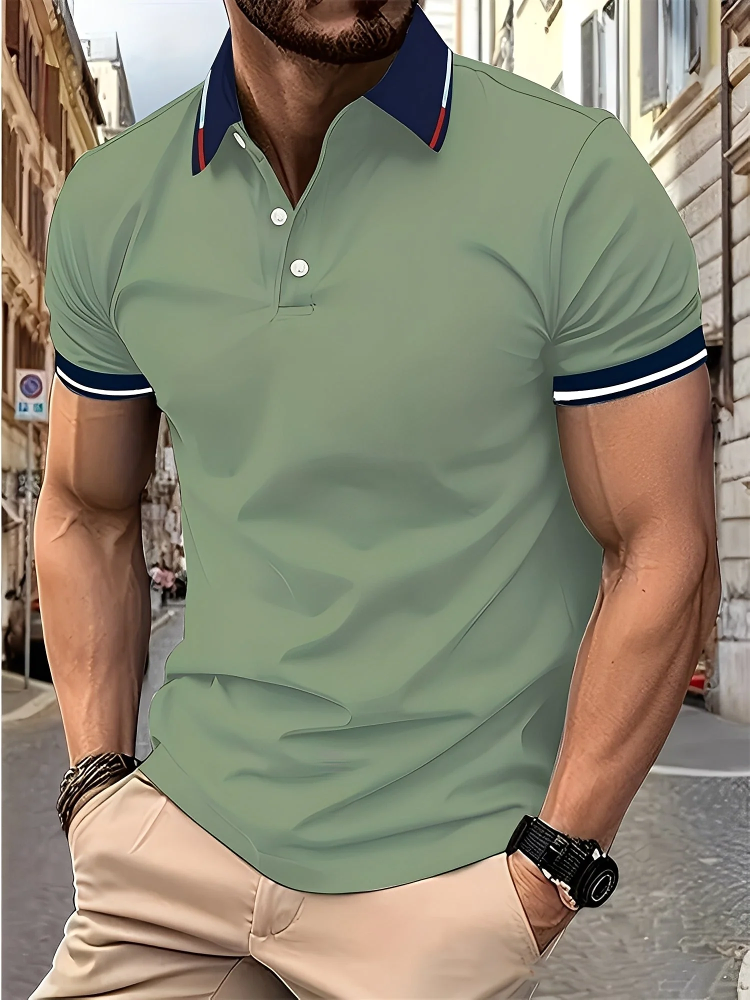 Raymund - Polo chic pour homme – Image 3