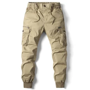 Oscar - Pantalon de jogging cargo tendance pour hommes