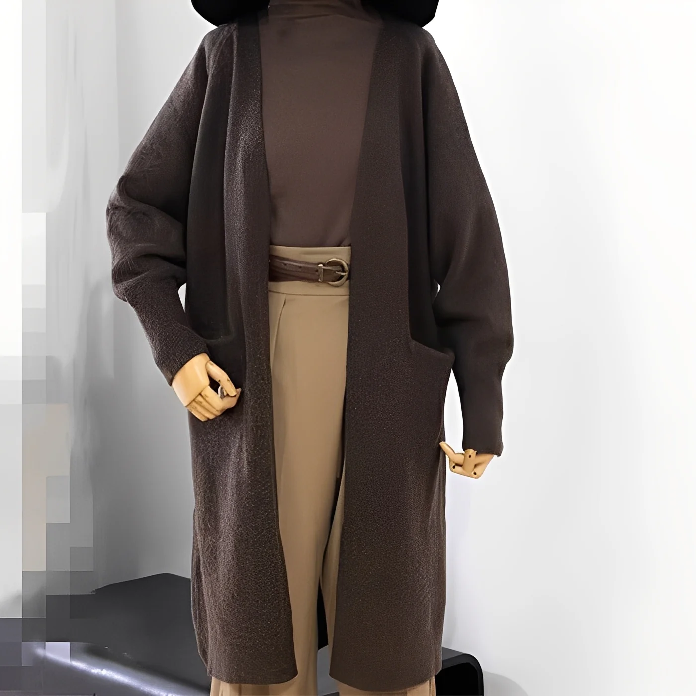 Claudie - Cardigan long classique pour femme – Image 2