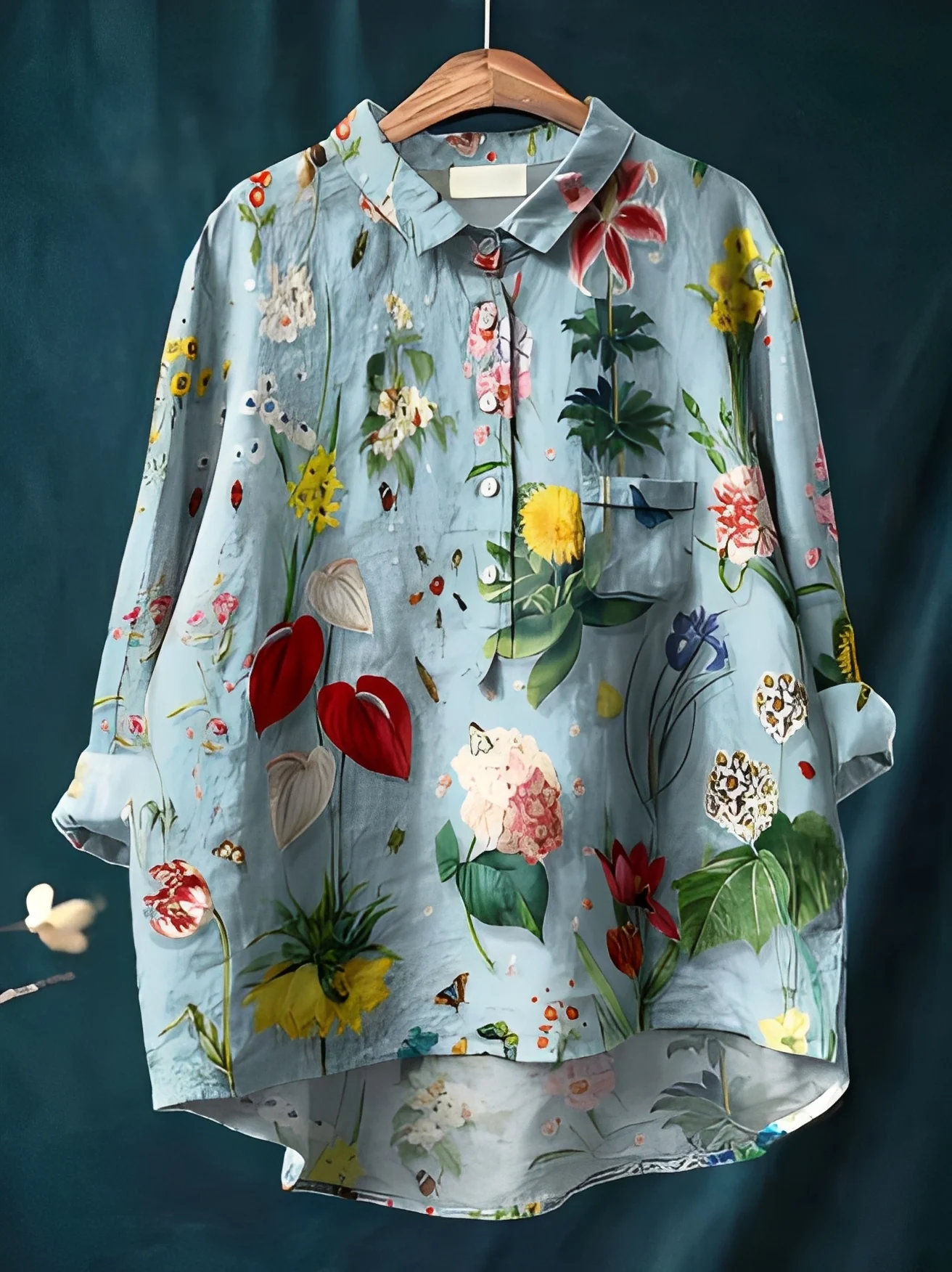 Gwenaël - Chemises classiques à manches longues pour femmes – Image 5