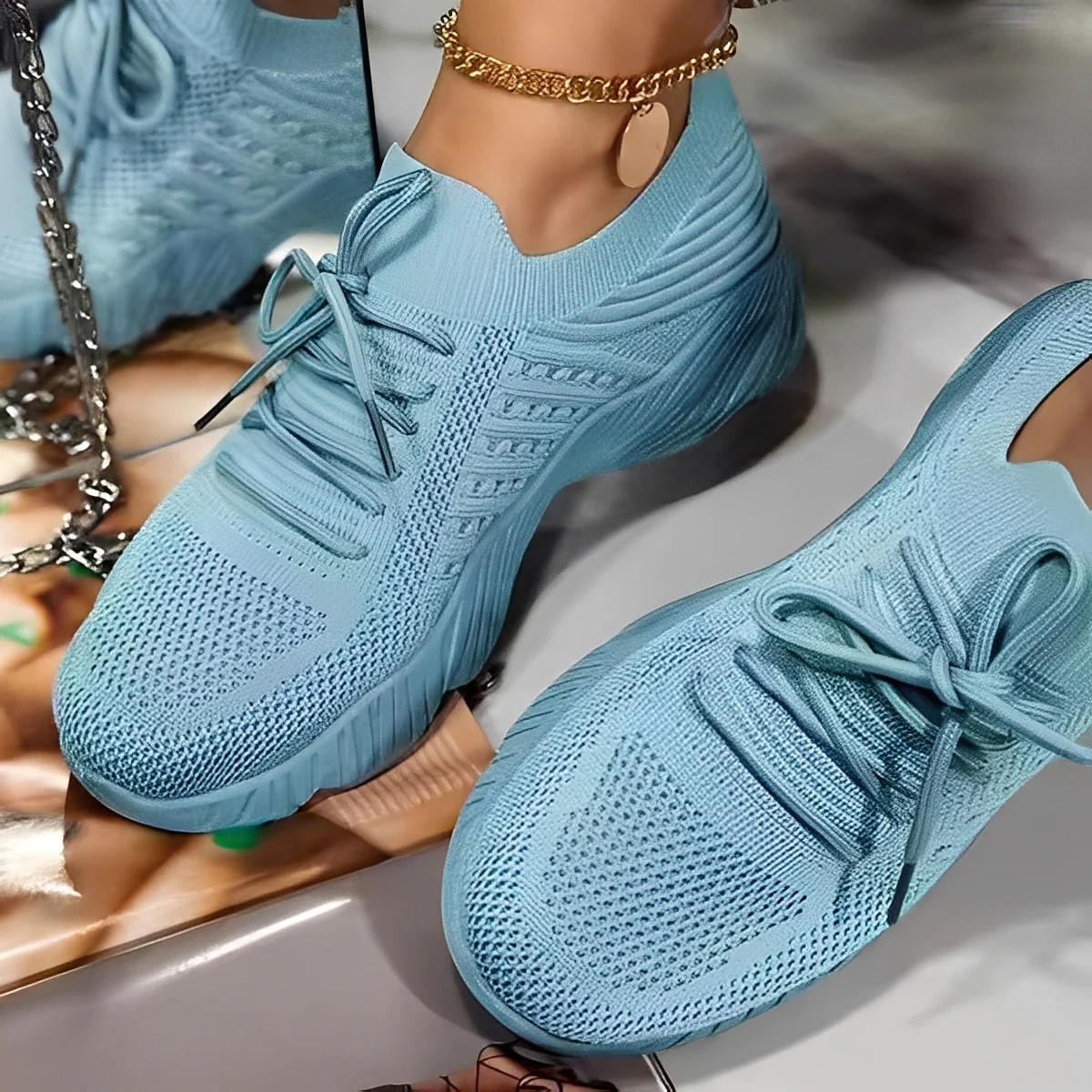 Axelle - Baskets orthopédiques en maille pour femmes – Image 5