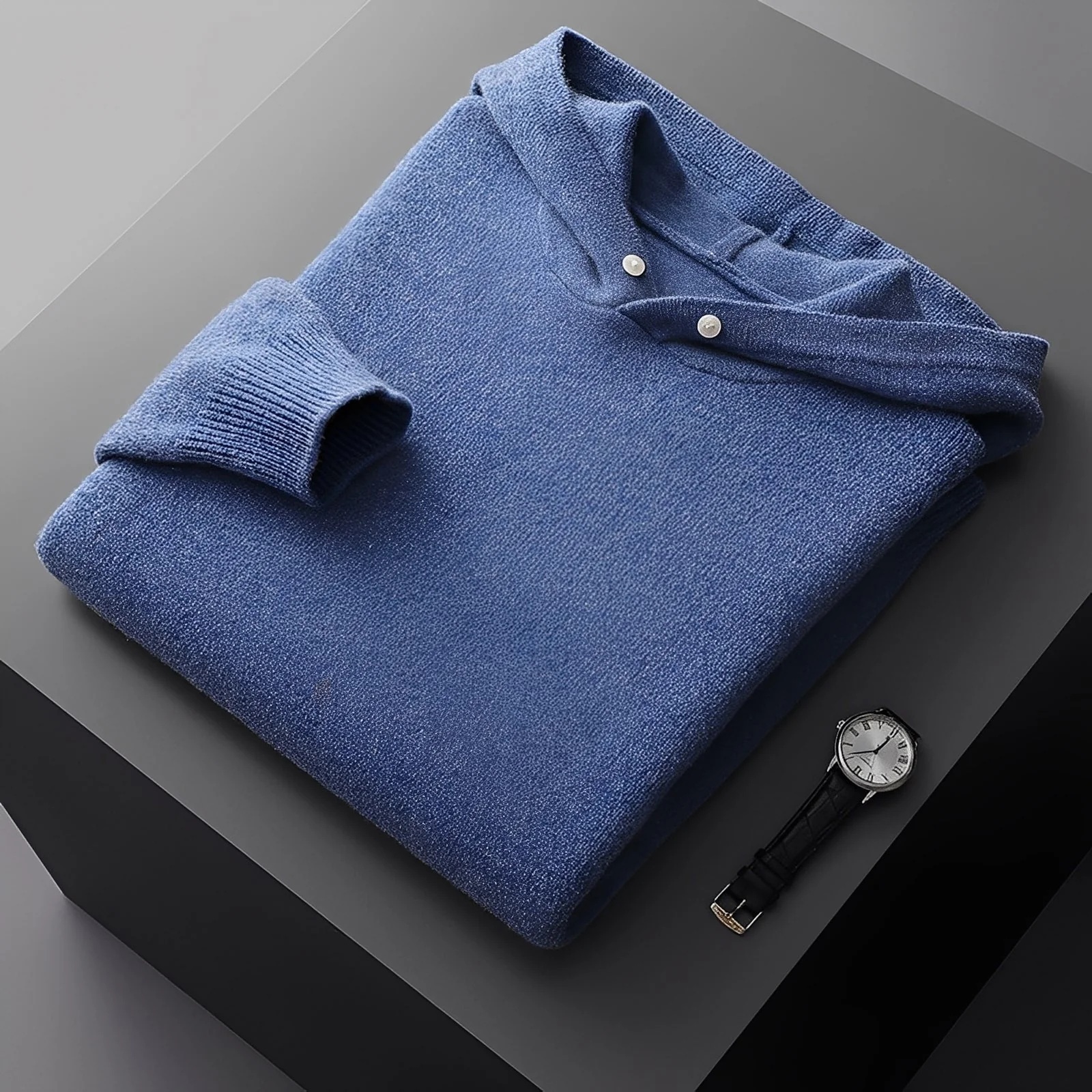 Darius - Sweat à capuche élégant et chaud pour homme – Image 5