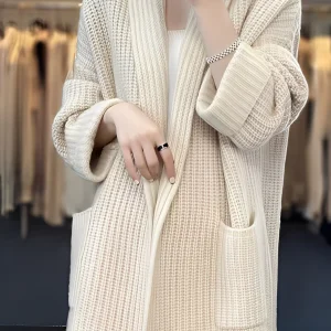 Suzanna - Long cardigan élégant pour femme