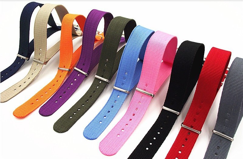 BRACELET NATO NYLON GRIS – Image 6