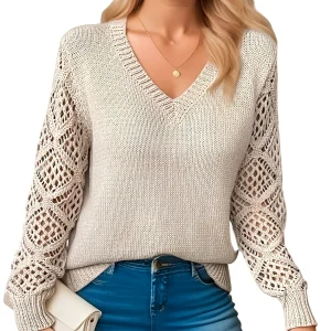 Kathy - Pull en maille décontracté et élégant pour femmes