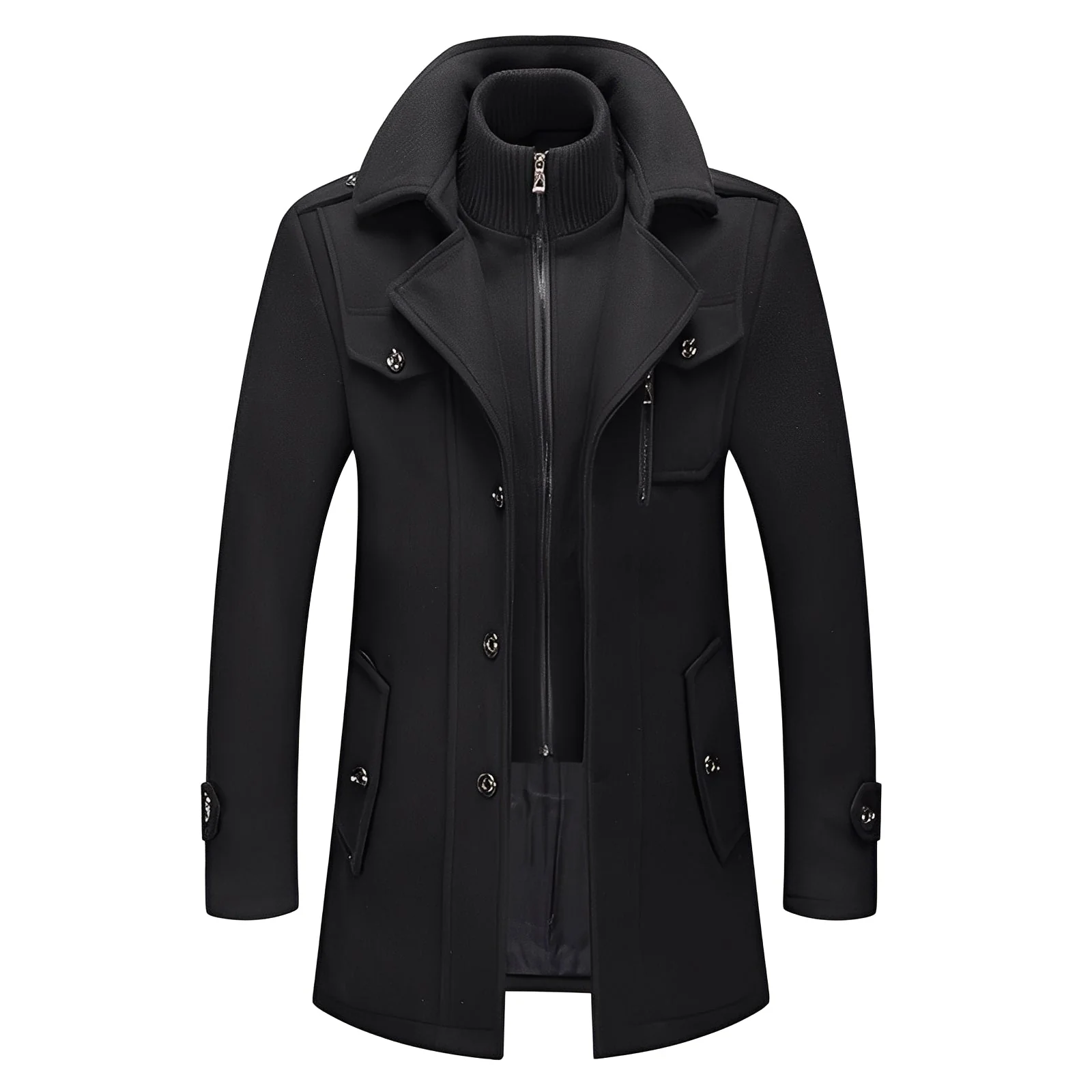 Darius - Manteau en laine chic et chaud pour homme – Image 7