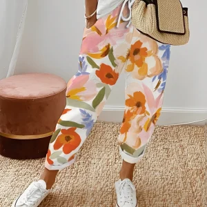 Jacinthe - Pantalon confortable avec cordon de serrage pour femmes