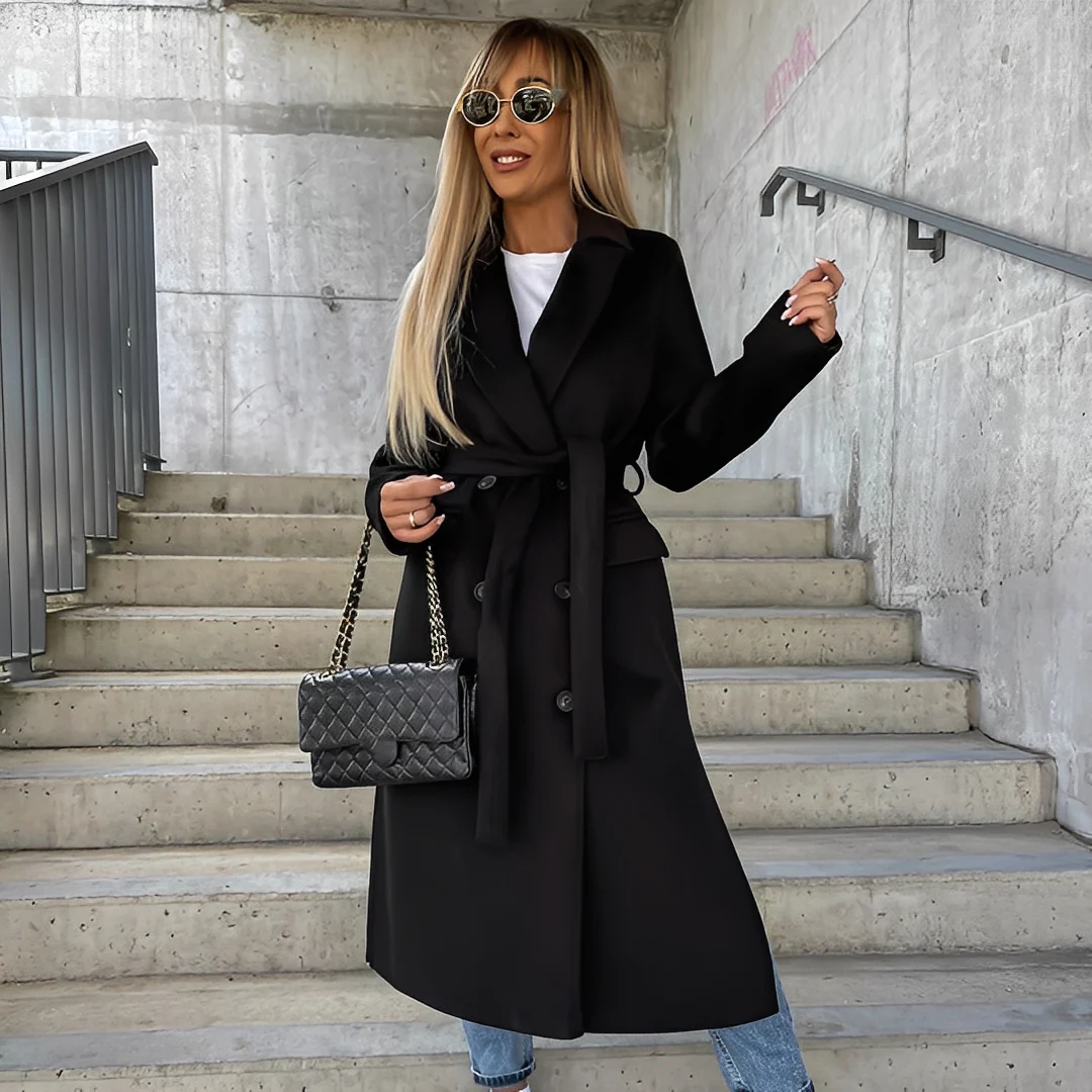 Lydie - Trench-coat classique à manches longues pour femme – Image 5