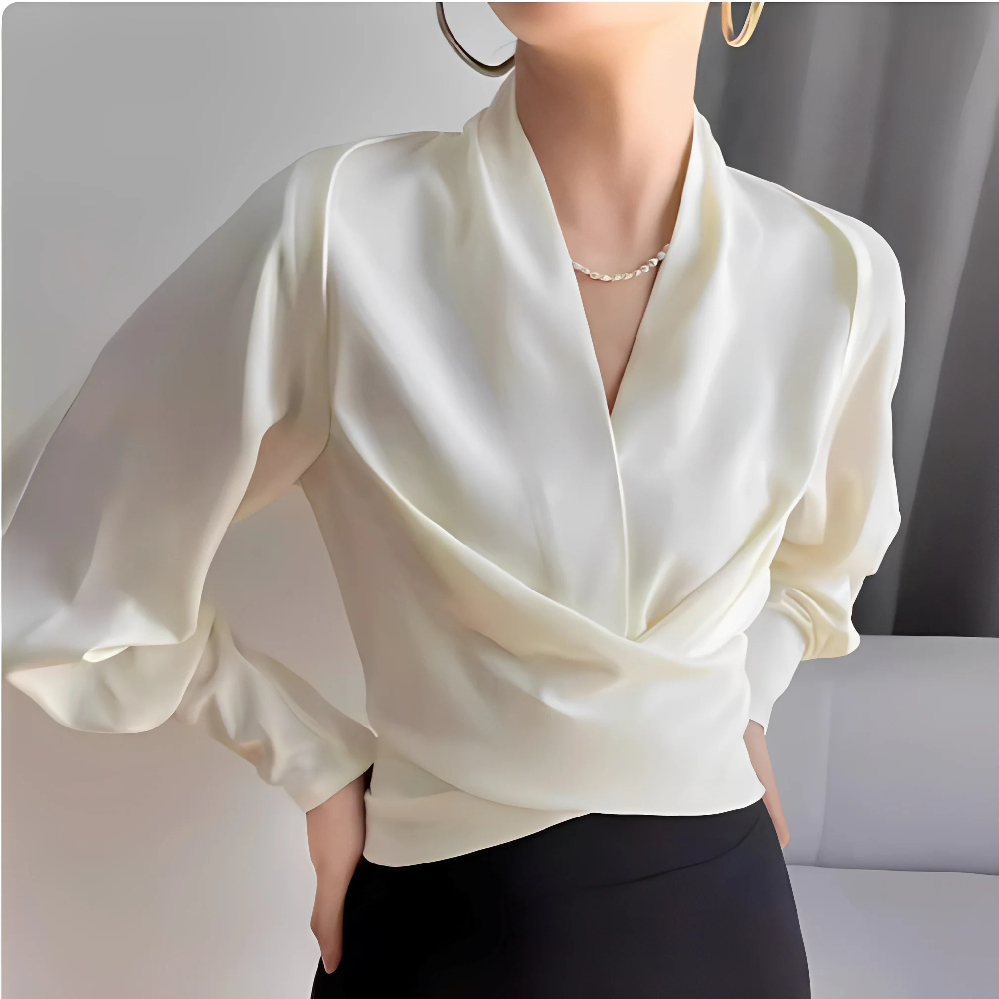Natacha - Blouse chic et élégante pour femmes