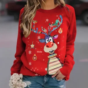 Quinty - Pull de Noël pour femmes