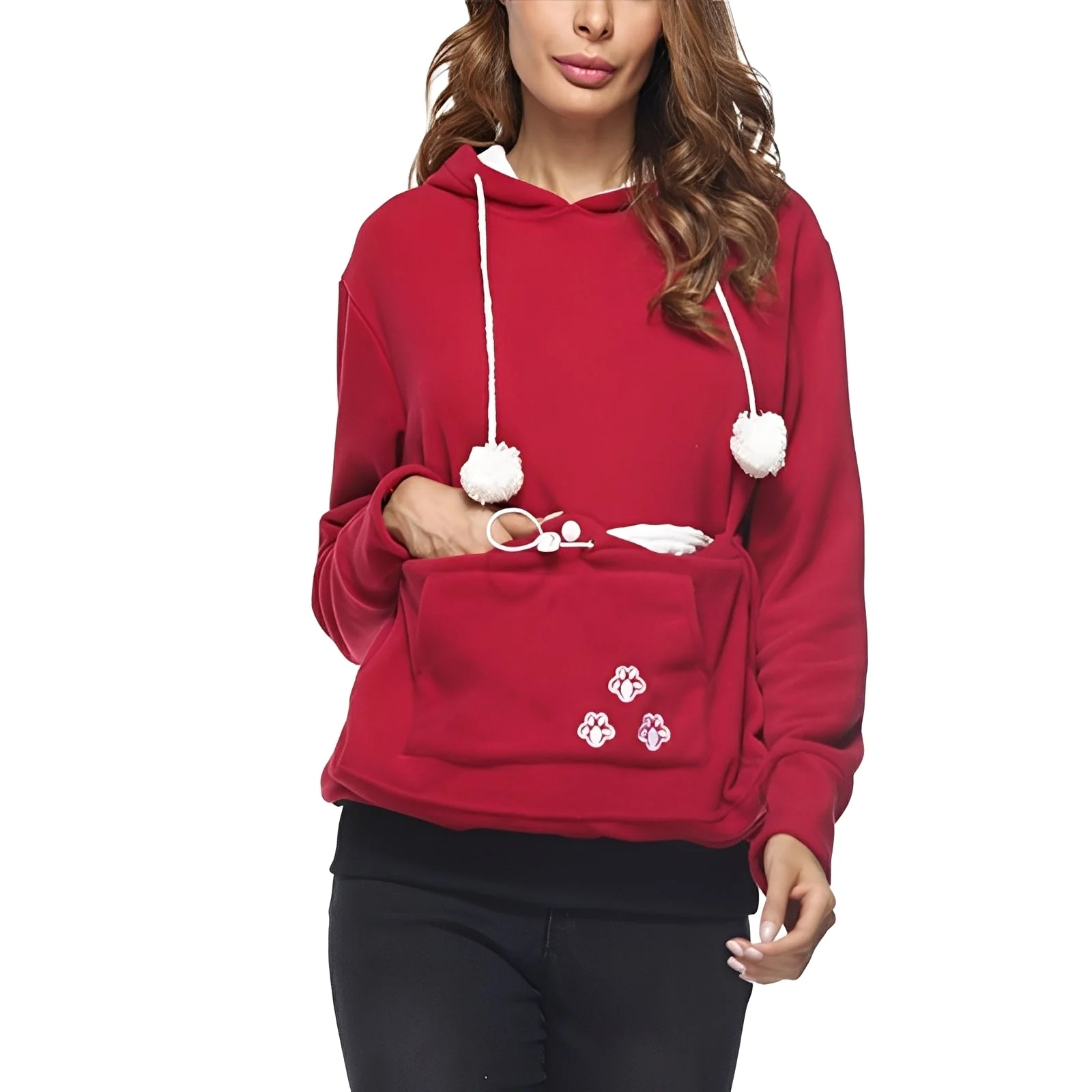 Samantha - Hoodie tendance avec poche pour femmes