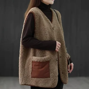 Evelyn - Manteau chaud et tendance avec poches pour femmes