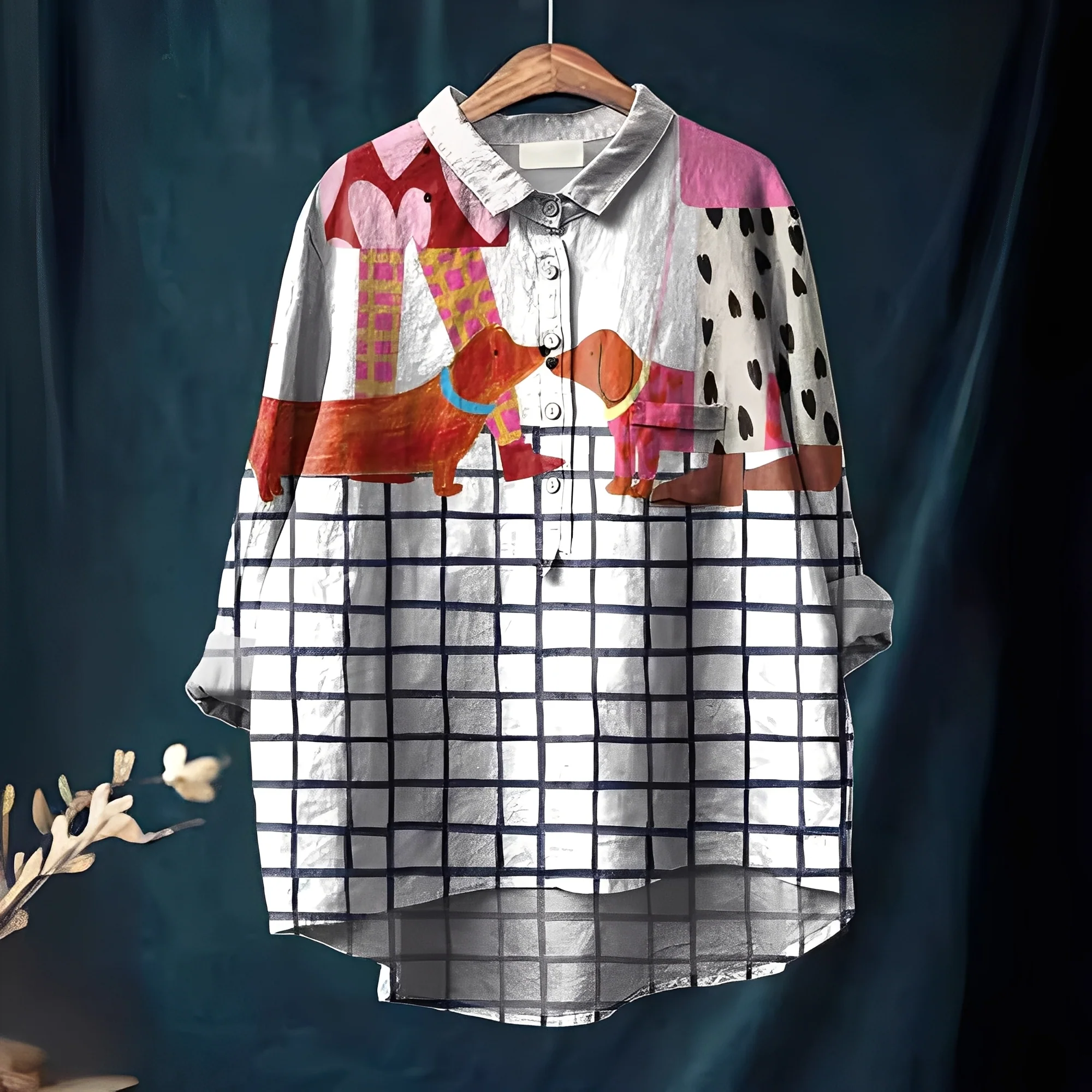 Gwenaël - Chemises classiques à manches longues pour femmes