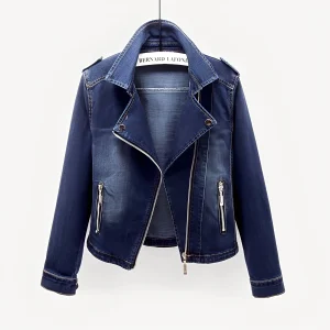 Candice - Veste en jean classique pour femme