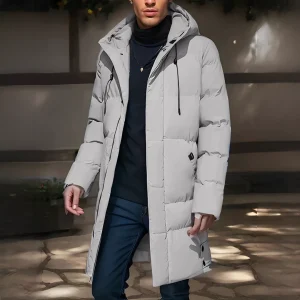 Cirvy - Manteau d'hiver chaud et confortable pour homme