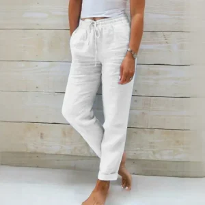 Dyan - Pantalon élégant à cordon coulissant pour femmes