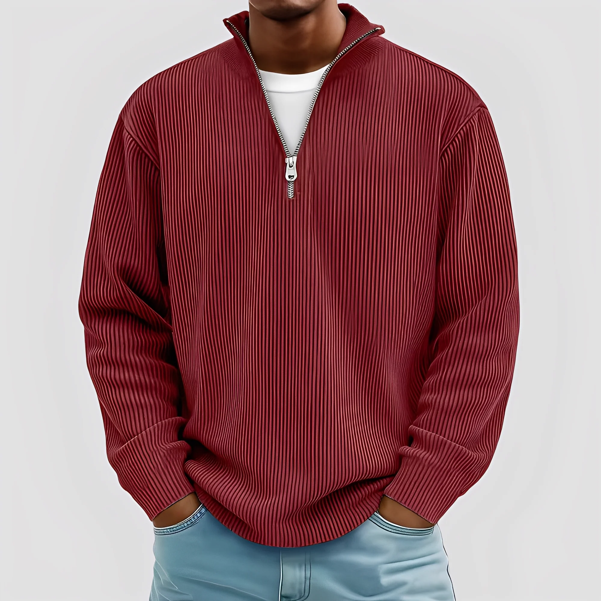 Henry - Pull moderne et confortable pour hommes, chaud – Image 6