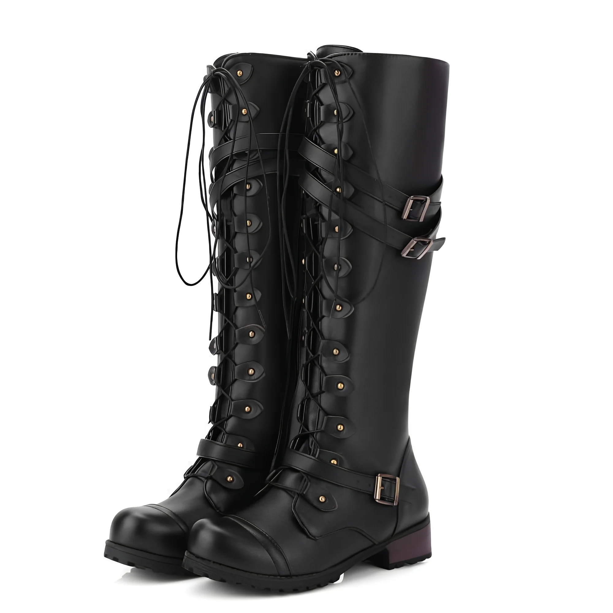 Alicia - Bottes d'équitation traditionnelles avec boucle pour femmes – Image 3