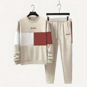 Charlton - Ensemble sportif pour homme avec design en blocs de couleurs