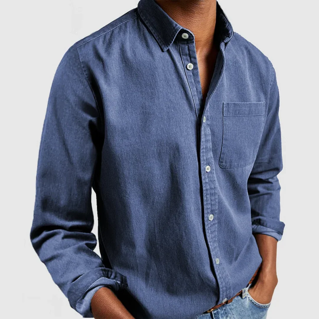 Chemise Décontracté Pour Hommes | Manche Longue