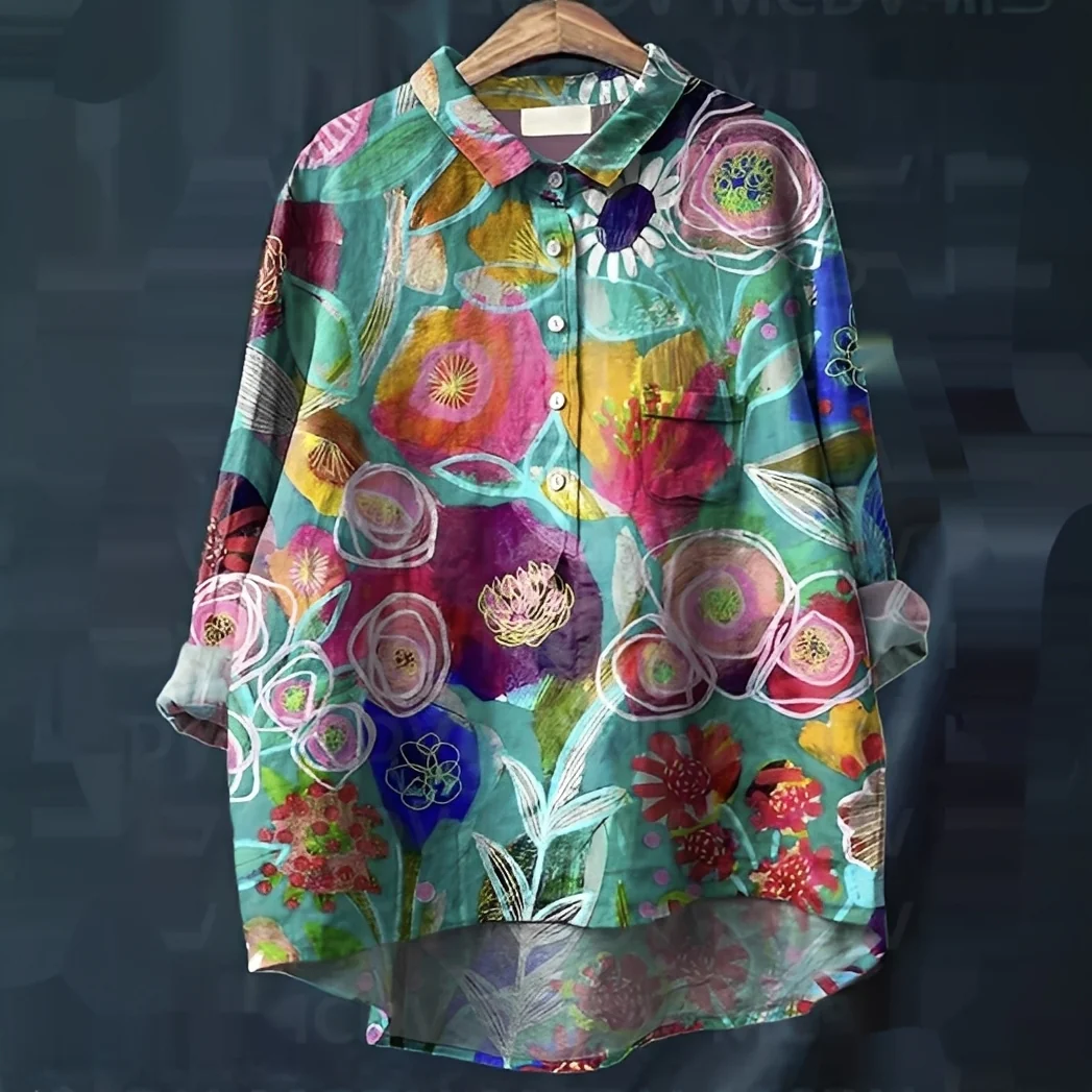 Garance - Chemisier classique à manches longues pour femme – Image 6