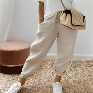 Brigitte - Pantalon avec cordon de serrage pour femmes