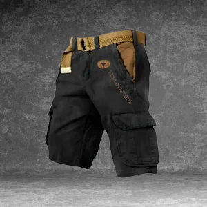Cole - Shorts cargo résistants pour hommes, parfaits pour les explorations
