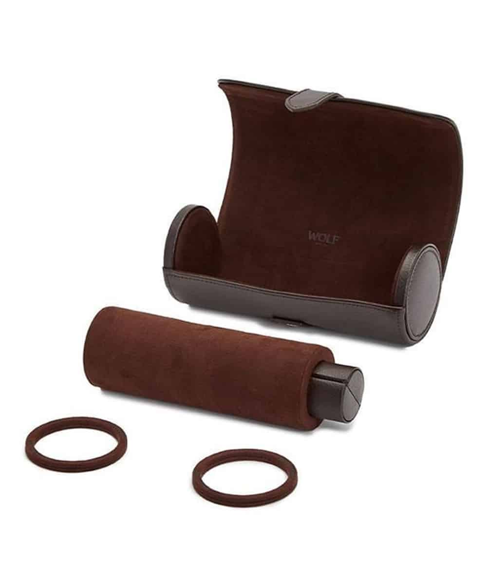 WOLF BLAKE ROULEAU DE MONTRE MARRON – Image 4