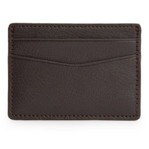 WOLF BLAKE PORTE-CARTES DE CRÉDIT MARRON