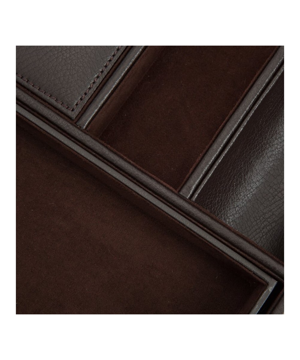 WOLF BLAKE VIDE-POCHE AVEC MANCHETTTE MARRON – Image 3