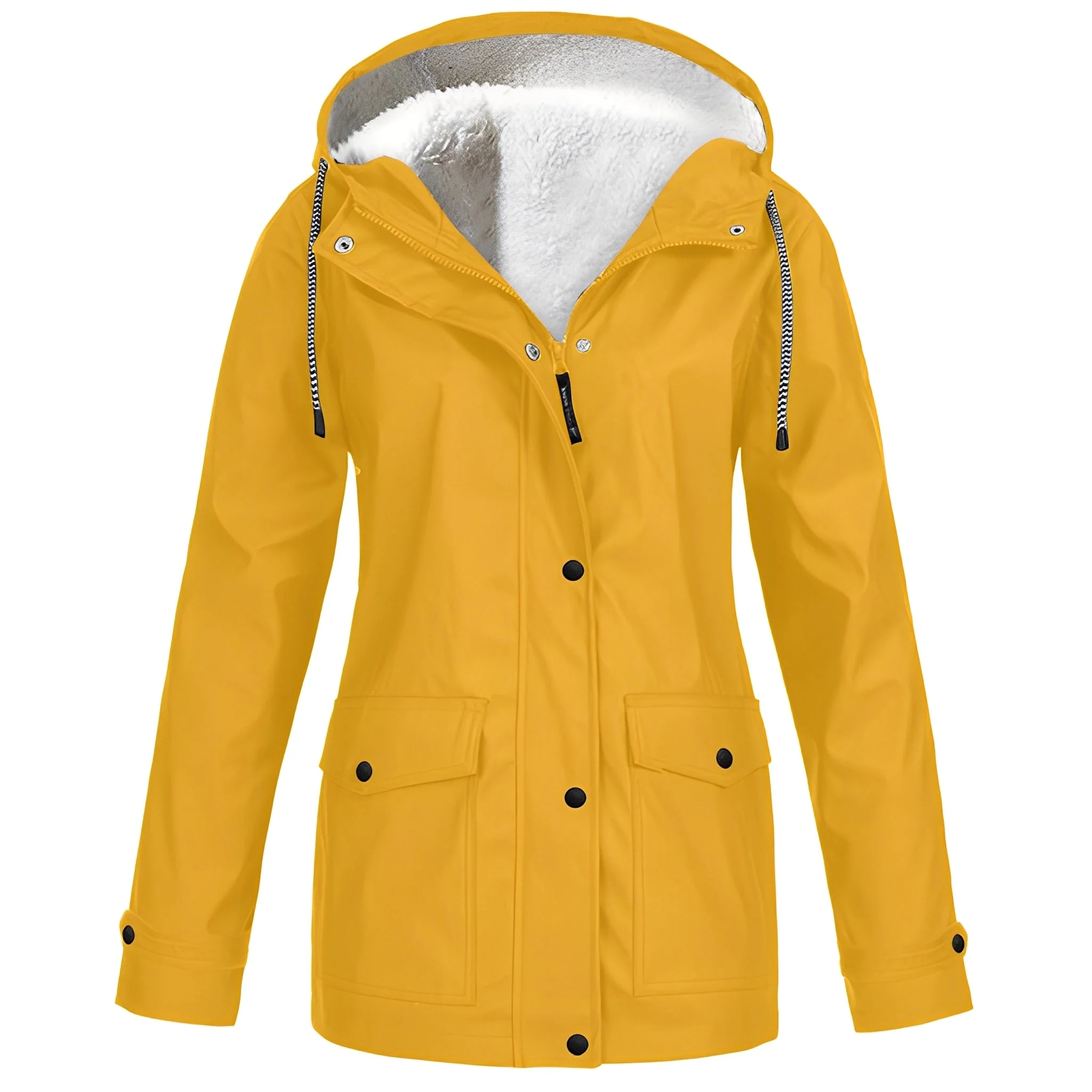 Abbigail - Manteau imperméable polyvalent avec doublure en polaire pour femmes – Image 2