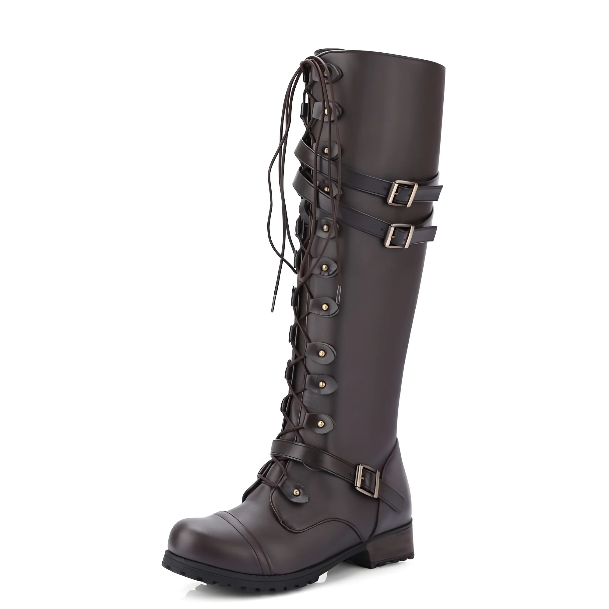 Alicia - Bottes d'équitation traditionnelles avec boucle pour femmes – Image 2