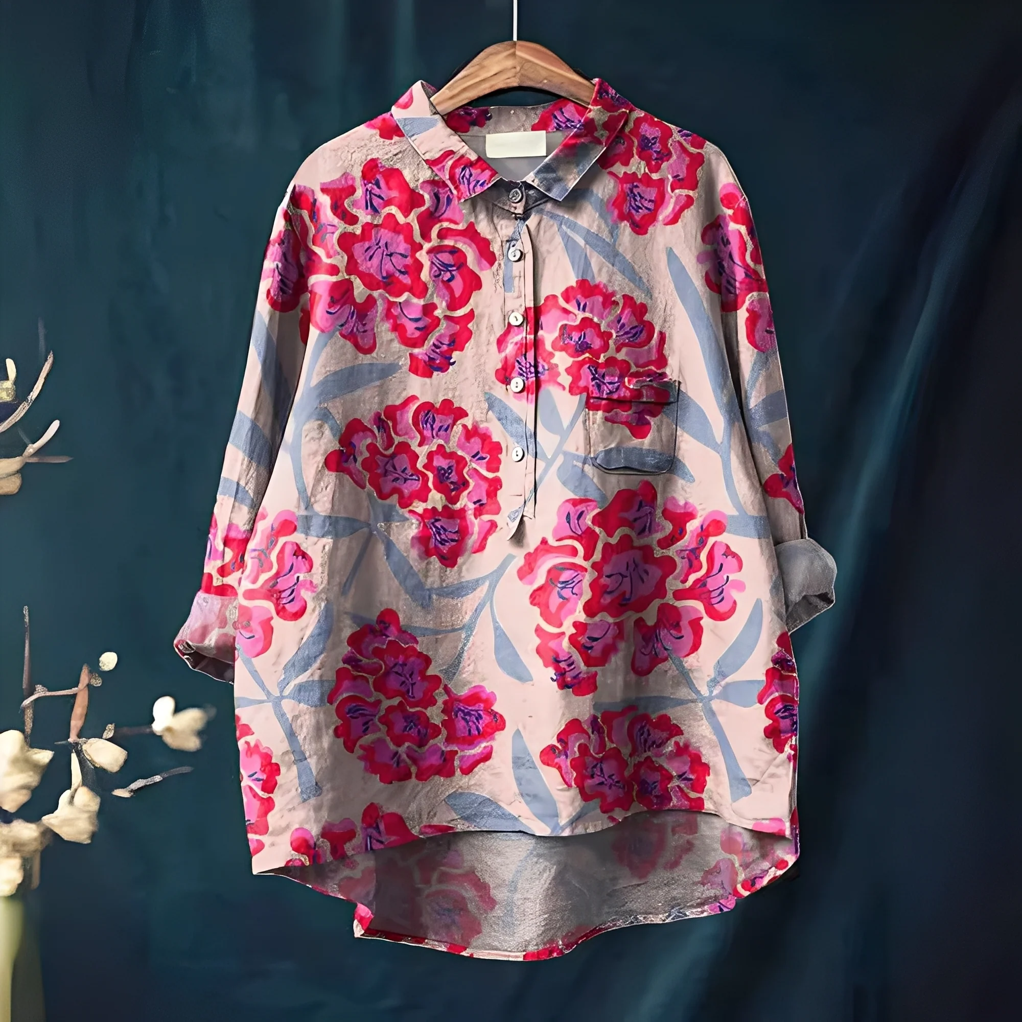 Gwenaël - Chemises classiques à manches longues pour femmes – Image 3