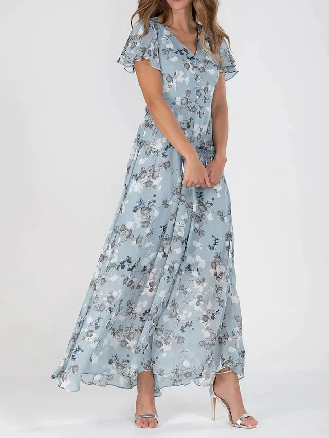 Victoria - Robe d'été longue et élégante avec fleurs – Image 3