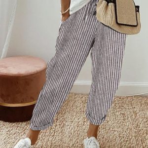 Mel - Pantalons en lin Tendance pour l'été