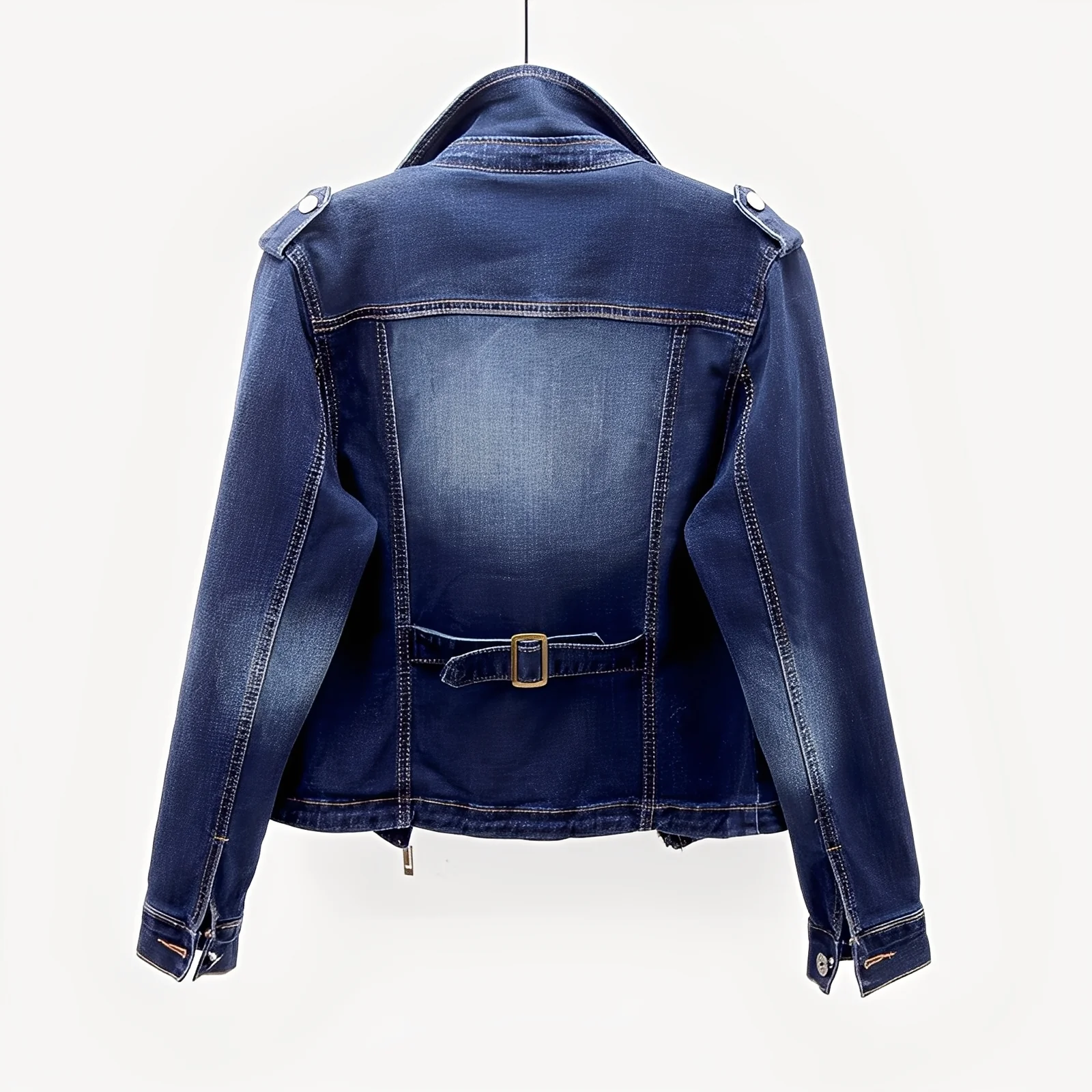 Candice - Veste en jean classique pour femme – Image 4