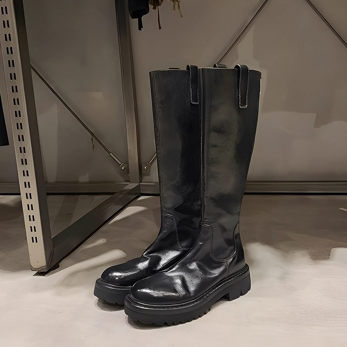 Christine - Élégantes bottes longues en cuir pour femmes – Image 4