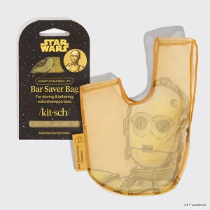 Star Wars™ & Kitsch Shampoo Bar Saver Bag - C-3PO