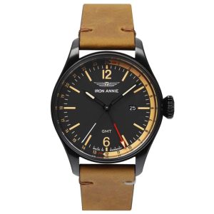 MONTRE IRON ANNIE FLIGHT CONTROL MARRON