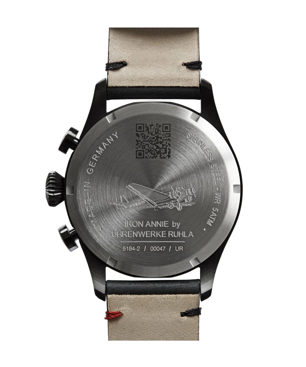MONTRE IRON ANNIE FLIGHT CONTROL NOIR – Image 2