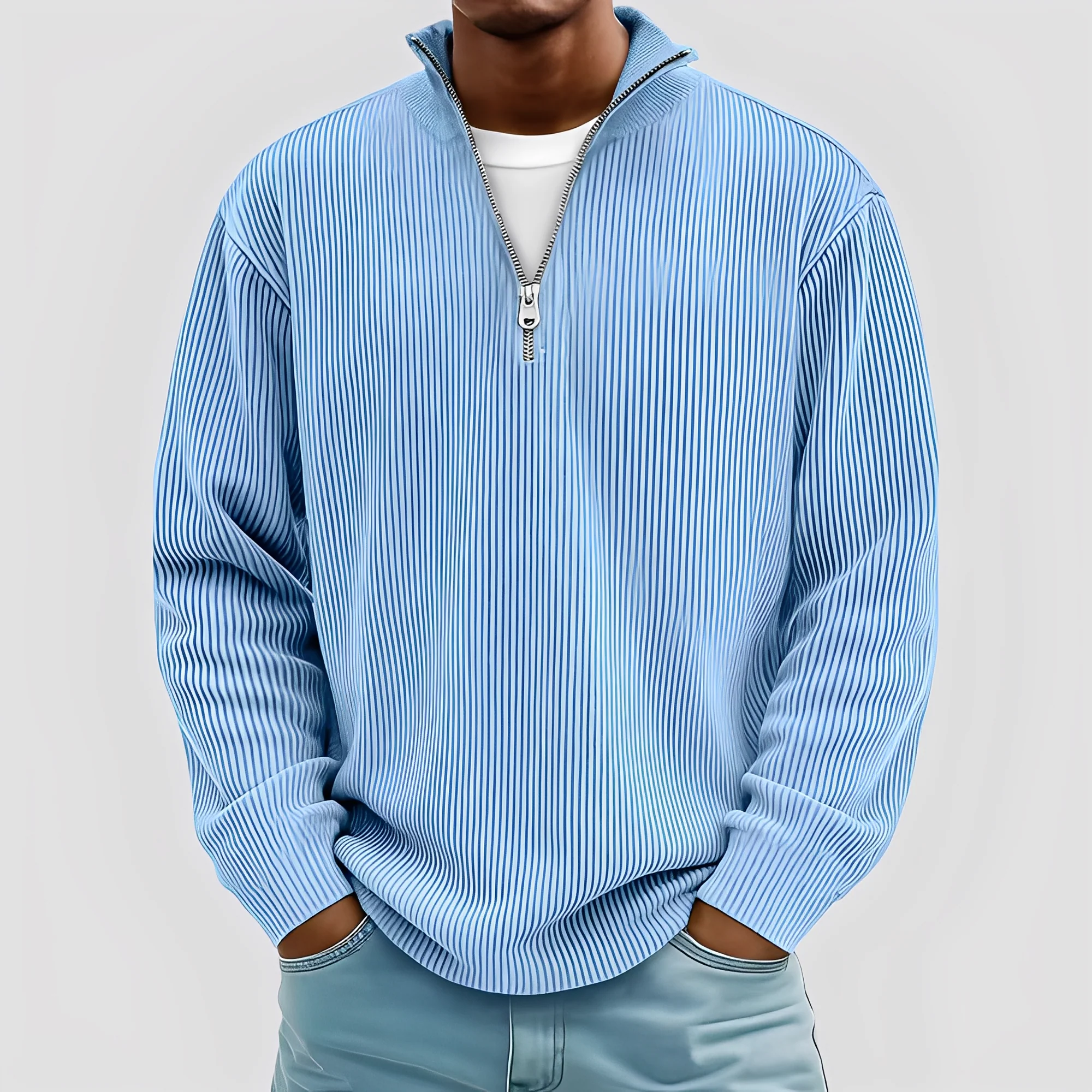 Henry - Pull moderne et confortable pour hommes, chaud – Image 2