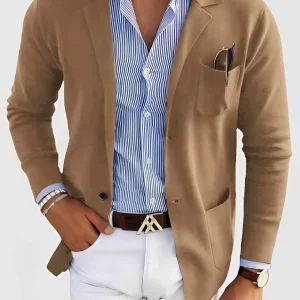 Giffard - Veste élégante en laine à double boutonnage pour hommes