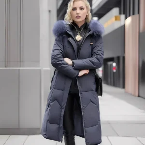 Marcellette - Manteau matelassé d'hiver avec capuche pour femmes