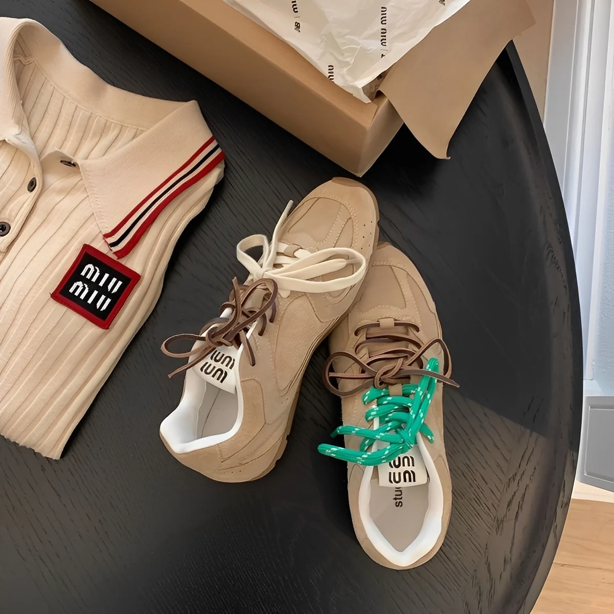 Avril - Chaussures haut de gamme de style rétro – Image 3