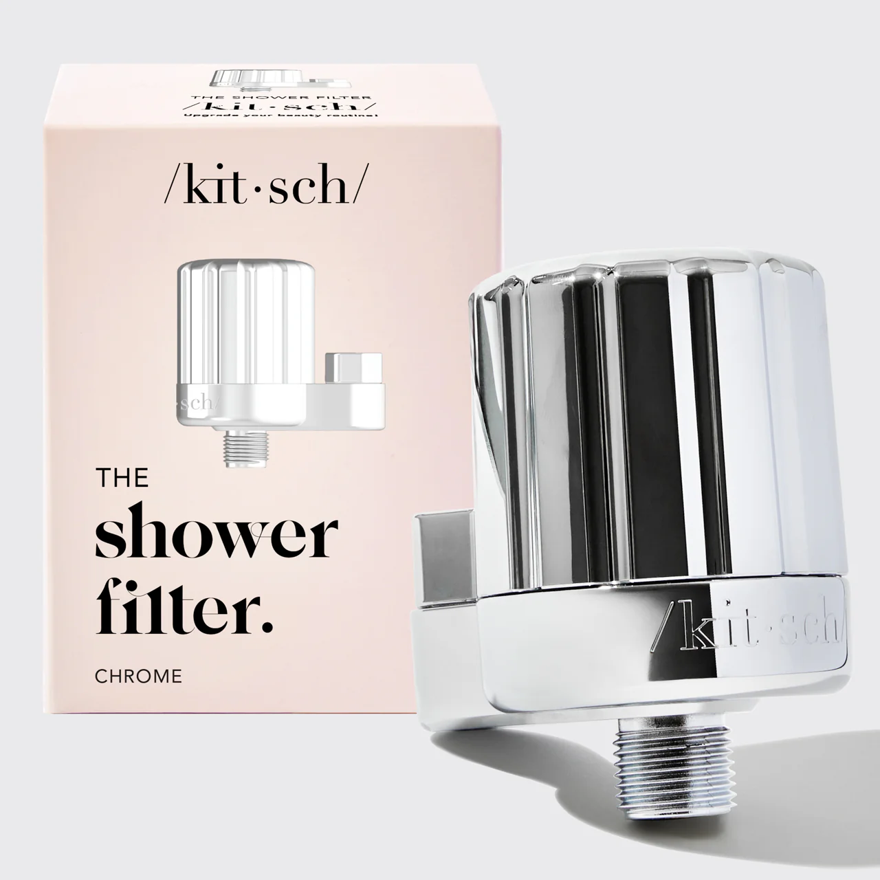 Shower Filter + Shampoo & Conditioner 4pc Set - Chrome – Image 3