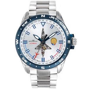 MONTRE PATROUILLE DE FRANCE ATHOS 8 BLANC EN ACIER