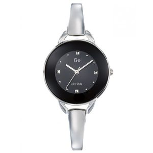 MONTRE GO MADEMOISELLE ARGENT CADRAN NOIR