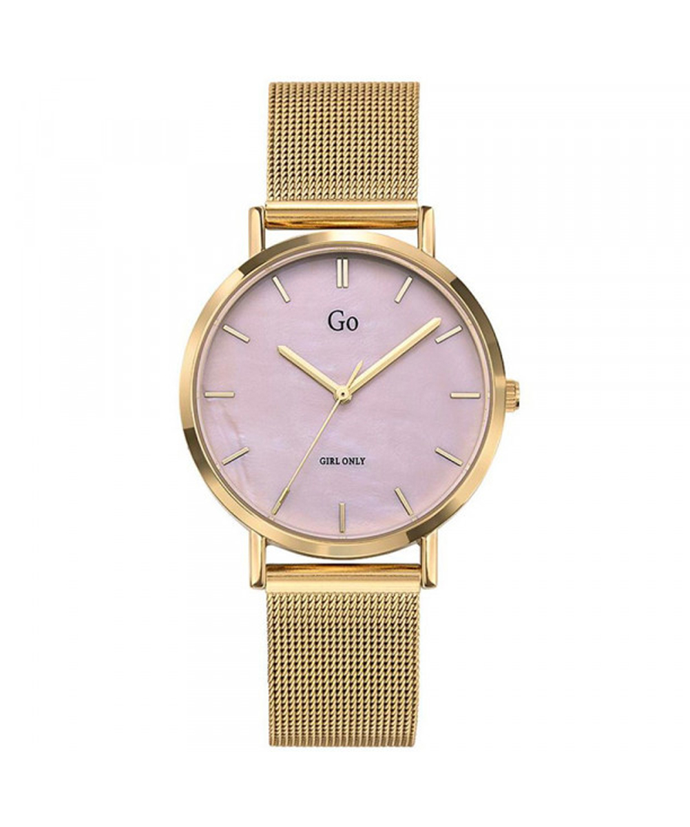 MONTRE GO MADEMOISELLE CLASSIQUE DORÉ MILANAISE