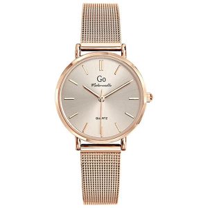 MONTRE GO MADEMOISELLE EN ACIER DORÉ ROSE